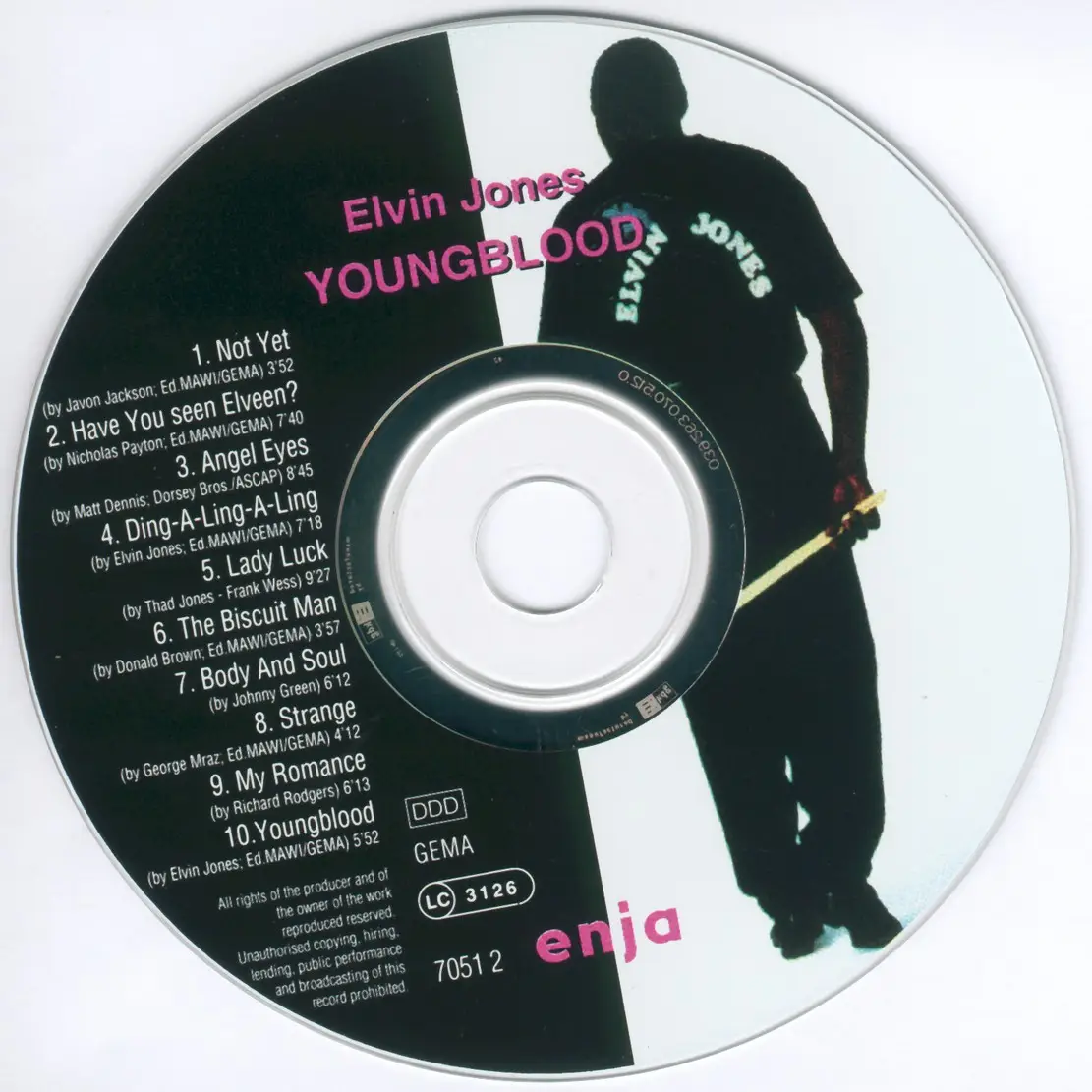 Elvin Jones - Youngblood (1992) {Enja ENJ-70512 rel 2000}