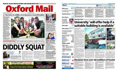 Oxford Mail – October 10, 2017