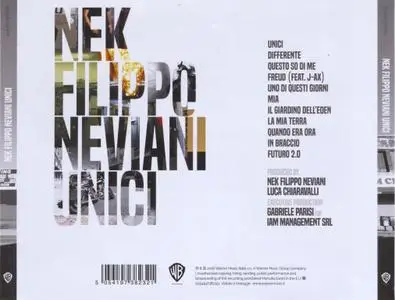 Nek Filippo Neviani - Unici (2016)