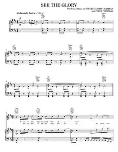 See the glory - Steven Curtis Chapman (Piano-Vocal-Guitar)