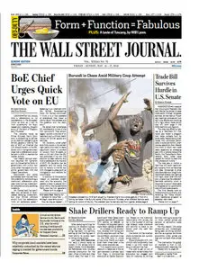 The Wall Street Journal (Europe) May 15 2015