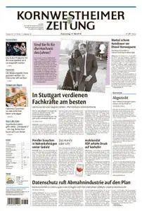 Kornwestheimer Zeitung - 17. Mai 2018