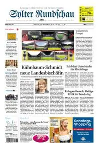 Sylter Rundschau - 28. September 2018