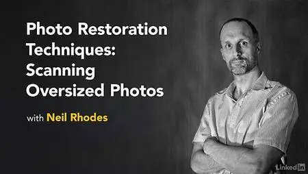 Lynda - Photoshop Restoration Techniques: Scanning Oversized Photos