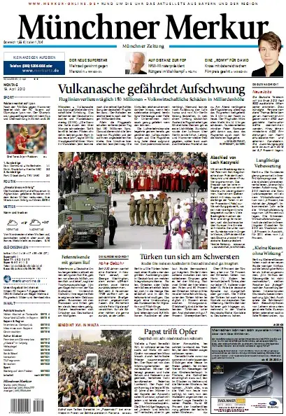Münchner Merkur vom 19. April 2010