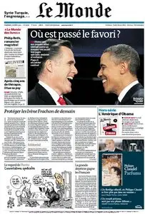 Le Monde et Suppléments du Vendredi 5 Octobre 2012