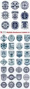 Vectors - Stylish Seafarers Labels 11