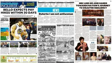 Philippine Daily Inquirer – May 30, 2018
