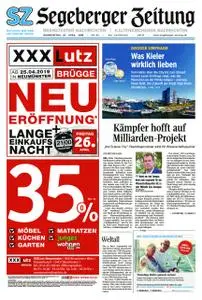 Segeberger Zeitung - 25. April 2019