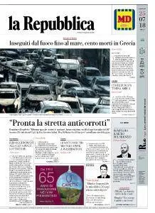 la Repubblica - 25 Luglio 2018