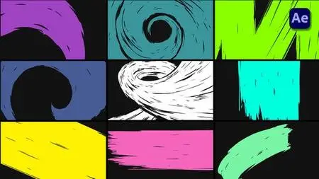 Sribble Transtions [After Effects] 47733620
