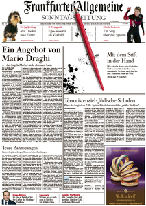 Frankfurter Allgemeine Zeitung am Sonntag, 18. Januar 2015