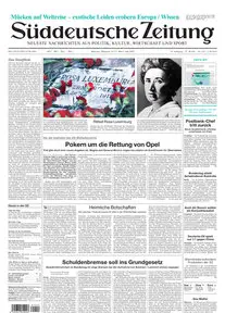 Sueddeutsche Zeitung vom 30.05.2009