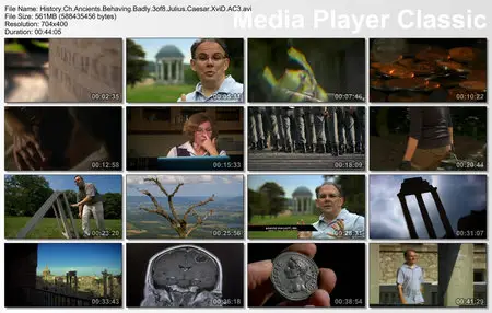 The History Channel - Ancients Behaving Badly Part 3/8: Julius Caesar (2009)