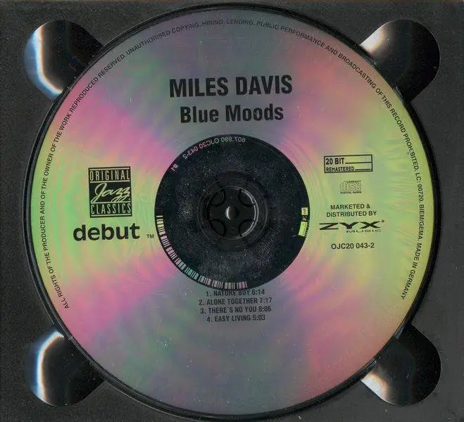 Miles Davis - Blue Moods (1955) {Reissue, 20-Bit Remastered} / AvaxHome