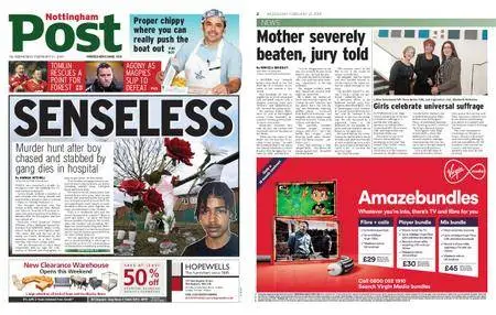 Nottingham Post – February 21, 2018