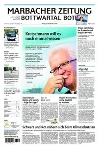Marbacher Zeitung - 13. September 2019