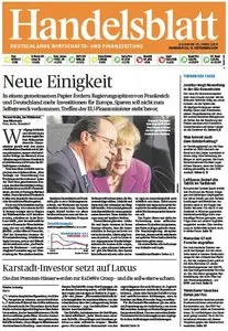 Handelsblatt vom 11 September 2014