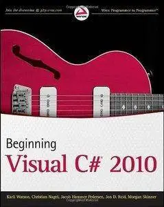Beginning Visual C# 2010 (Repost)