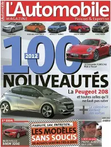 L'Automobile Magazine N° 788 & Supplément : Actu Essais Shopping Janvier 2012