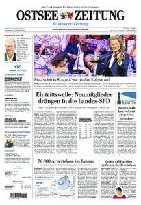 Ostsee Zeitung Wismar - 01. Februar 2018