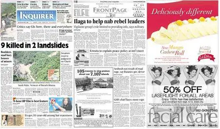 Philippine Daily Inquirer – September 08, 2008