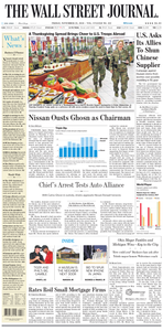 The Wall Street Journal - November 23, 2018