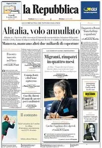 la Repubblica - 4 Ottobre 2019