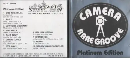 Camera Rare Groove - Platinum Edition - Funk Compilation