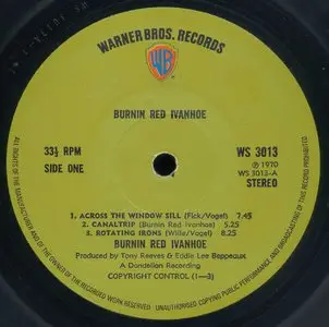 Burnin Red Ivanhoe - Burnin Red Ivanhoe (Warner Bros. 1970) 24-bit/96 kHz Vinyl Rip (Requested Post)