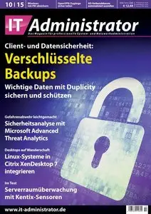 IT-Administrator - Oktober 2015