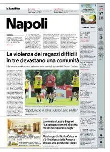 la Repubblica Napoli - 27 Luglio 2018