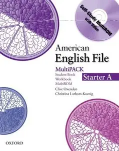 American English File Starter: Student Book/Work Book Multipack A (repost)
