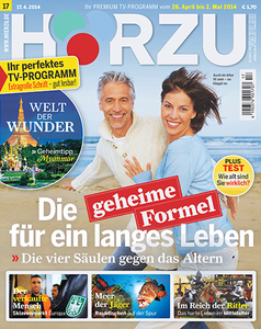 Hörzu 17/2014 (TV-Programm vom 26. April - 02. Mai 2014)
