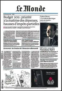 Le Monde, du  30 Septembre 2010.