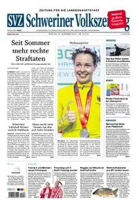 Schweriner Volkszeitung Zeitung für die Landeshauptstadt - 26. November 2018