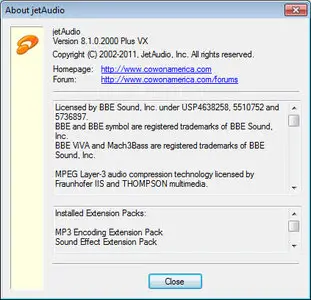 Cowon JetAudio 8.1.0.2000 Plus VX