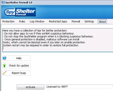 Spyshelter Firewall 3.0