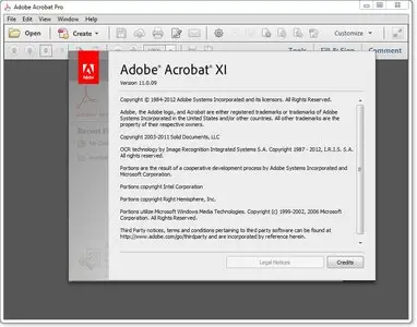 Adobe Acrobat XI Pro 11.0.09