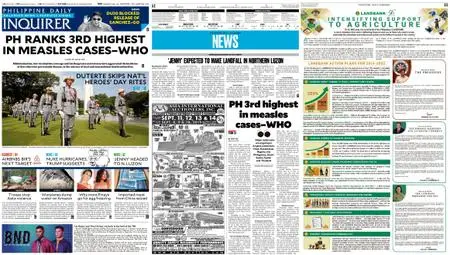Philippine Daily Inquirer – August 27, 2019