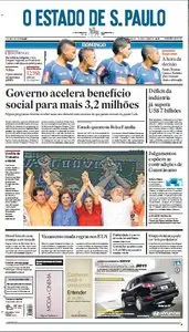 Jornal O Estado de SP em PDF, Domingo, 02 de Maio de 2010