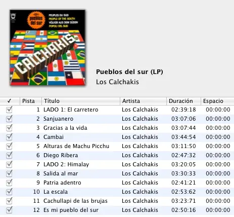 Los Calchakís - Pueblos del Sur (LP / FLAC)