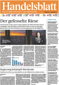 Handelsblatt vom Donnerstag, 11. Dezember 2014