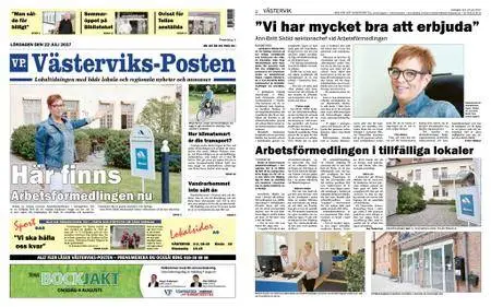 Västerviks-Posten – 22 juli 2017