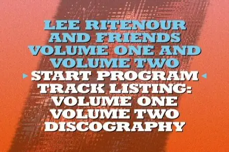 Lee Ritenour & Friends - Live From The Cocoanut Grove Vol 1 & 2 (1999)
