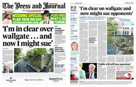 The Press and Journal Aberdeenshire – September 21, 2017