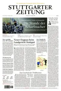 Stuttgarter Zeitung Stadtausgabe (Lokalteil Stuttgart Innenstadt) - 27. November 2018