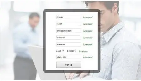 Learn to create sign up system using JQuery, Ajax and PHP