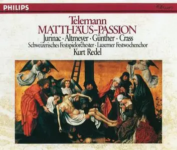 Kurt Redel, Schweizerisches Festspielorchester - Georg Philipp Telemann: Matthäus-Passion; Magnificat (1992)