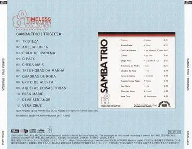 Samba Trio - Tristeza (1982) {2016 Japan Timeless Jazz Master Collection Complete Series CDSOL-6434}